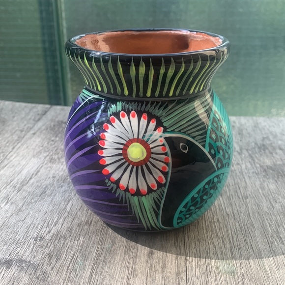 Hand Painted Ceramic Coffee Mug - Picture 2 of 9